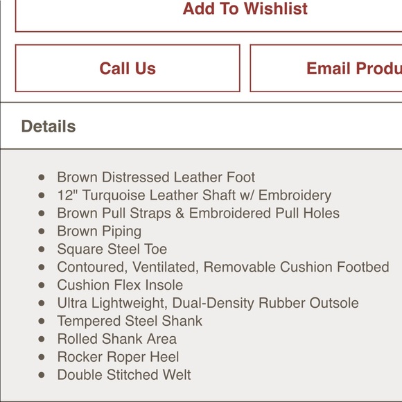 Cowgirl boots Durango lady rebel blue - Picture 2 of 7